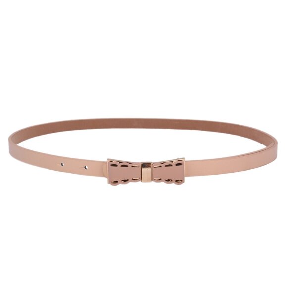2537 Womens Slim Belt Bowknot Waistband For Ladies Dress